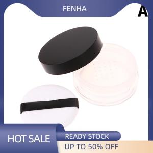 FENHA 20g Empty Air Cushion Puff Box With Powder Sponge Sifter Or Elastic Mesh Portable Makeup Case Container For Loose Powder