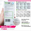 DRONTAL CAT Asli Original Obat Cacing Kucing Anak Kitten Ampuh Murah Tablet Ori Stop Worm Untuk Cats Dewasa Kiten Cacingan Bukan Cair. 