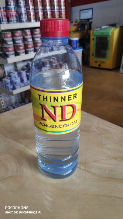 Thinner ND / thinner botol termurah /  mengencerkan cat