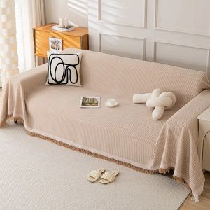 Sofa Ins High-Grade Geometric Modern Sofa Cover Chenille Sofa Towel Anti-Scratching Sofa Cover Four Seasons Universal
