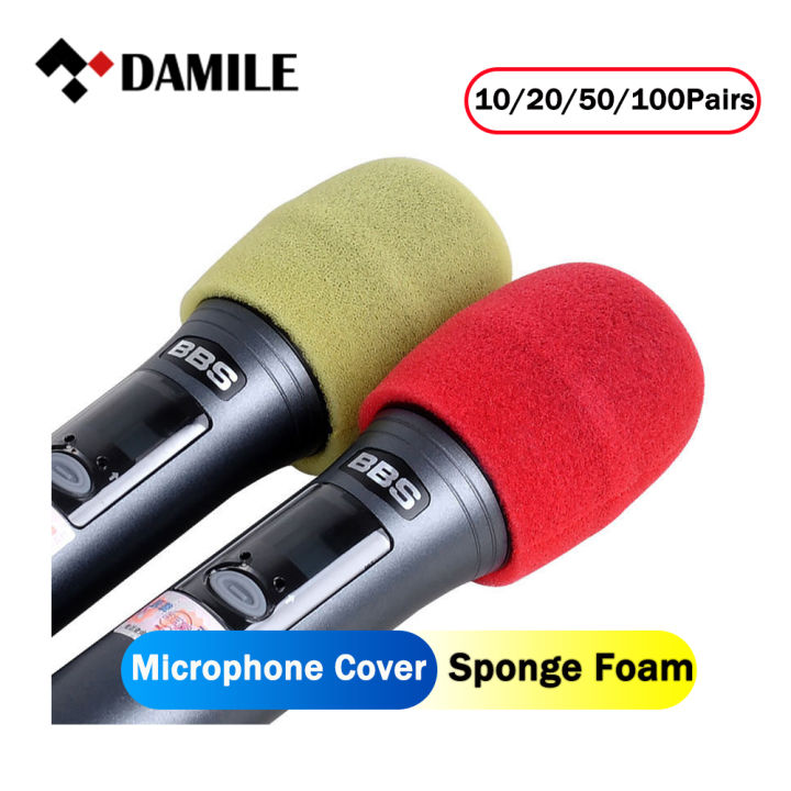 DAMILE Y2 Microphone Cover Handheld Wireless Microphone Windscreen