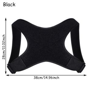 Cervical Adjustable Back Shoulder Spine Corrector Orthodontic Fixing Band/Posture Brace Fracture Support/Vertebra Tracti