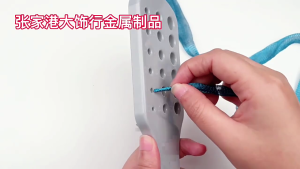 2Pcs/set Plastic Wire Drawplate Metal Mesh Draw Plate Tools Used to Make Bracelets Necklace Other Crafts