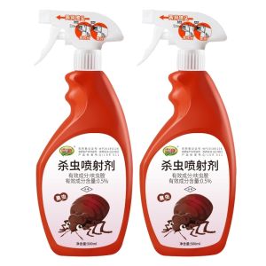 SG[Ready Stock]Bed Bug Spray 500ML Colorless Non-Toxic Odorless Insect Repellent Spray Medicine Bedbug Killer