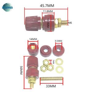 XUNYU3 6Mm 8Mm Thay Thế Brass Stud Cao Cấp Từ Xa Pin Điện Ngã Nối Bài Kết Nối Thiết Bị Đầu Cuối Kit Phụ Kiện Tự Động