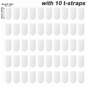 NAELIN 10/20/50Pcs Universal Faucet Filter Cotton Anti-splash with T-strap Faucet Filter Portable Thickened Tap Water Filter Bag for Filters Tap Water Cement Sand Rust Scale and Other Impurities