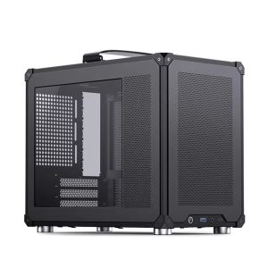 Jonsbo C6 Max Desktop Computer Chassis M-ATX Side-by-Side Chassis ATX Power Supply Portable Office Gaming Small Computer Chassis