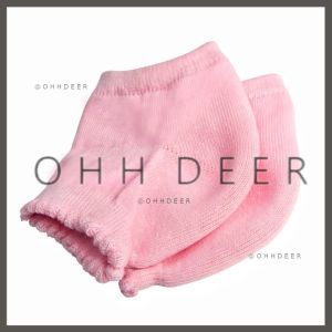 OHHDEER Spa Essential Oil Elbow Moisturizing Sleeve 1 Pair Cracked Heels and Elbows Pads with Hydrating Gel Ingredients