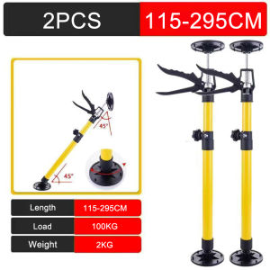 Heavy Duty Telescopic Support Rod Hanging Cabinet Wooden Ceiling Door Frame Raising Lifter Home Decoration Installation Tool