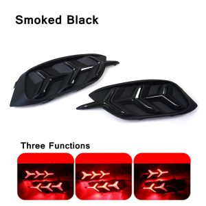 LED Reflector Rear Bumper Tail Light Bumper Brake Lamps For 2016-2018 Honda Civic Sedan