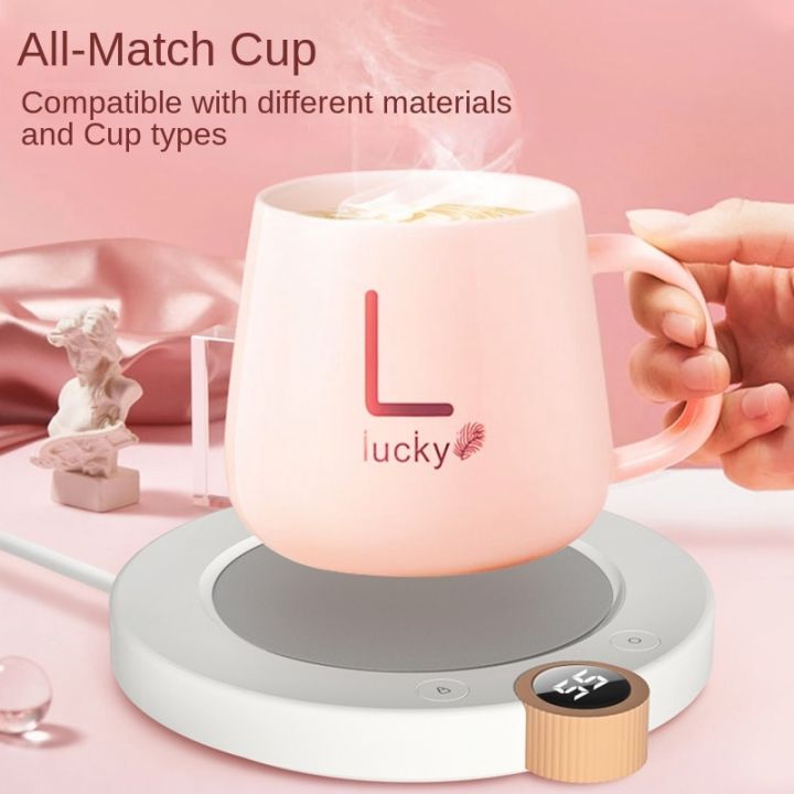 Mini Portable USB Cup Warmer Gears Coffee Mug Heating Coaster - Main Image