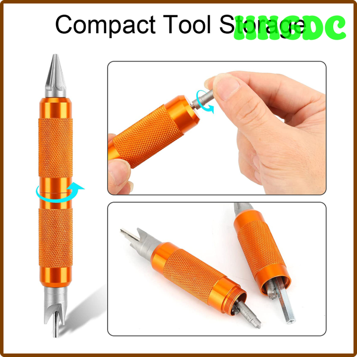 HNGDC Case Prep Multi Tool,Case Chamfer Deburring Hand Tool for