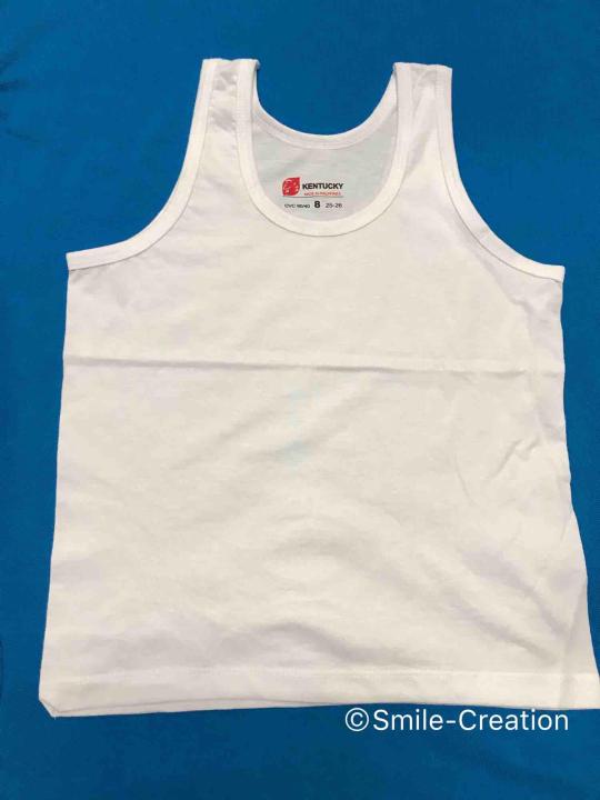 Factory Price** Open for Resellers. Cotton White Sando For Kids