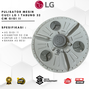 Baling Baling Pulsator Mesin Cuci LG 1 Tabung Diameter 32cm As Gigi 11 WF-F781TC