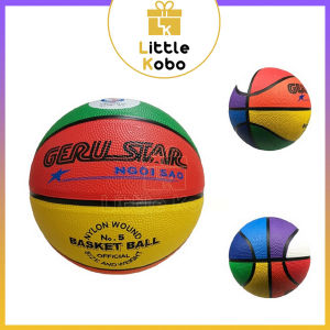 [Geru Star] Bóng Rổ Cao Su 8 Màu Banh Size Số 5 6 7 Chính Hãng 100% Đồ Chơi Thể Thao Phụ Kiện Trẻ Em