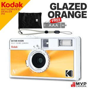 [VIBE BUNDLES] KODAK EKTAR H35N Reusable Film Camera 135 35mm Half Frame H35 BT21 Coated Lens MVP