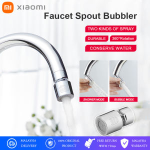 Xiaomi Filter Faucet Kitchen Faucet Aerator Water Tap Nozzle Bubbler 2-Flow Splash-proof Tap Connector Water Saving 360-Degree Rotate