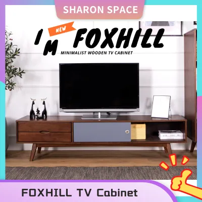 [SALES] SOLVEN Muji Concept Solid Wood TV Cabinet / TV Console / Kabinet TV