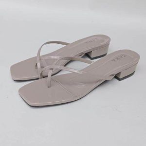 MAHMUD 04 Sandal teplek wanita Terbaru Hitam Sandal Premium Murah