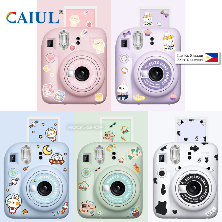 CAIUL DIY Cute Camera Body Sticker For Instax Mini 12 Lazada PH