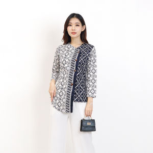 BATIK STORE 88 - ATASAN BATIK WANITA LENGAN 7/8 023