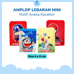AMPLOP MINI LEBARAN MOTIF ANEKA KARAKTER KARTUN
