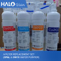 🍉 HALO WATER | 4 Stages Water Filter Purifier Replacement Set for OPAL and ONYX Water Purifier 🍉. 