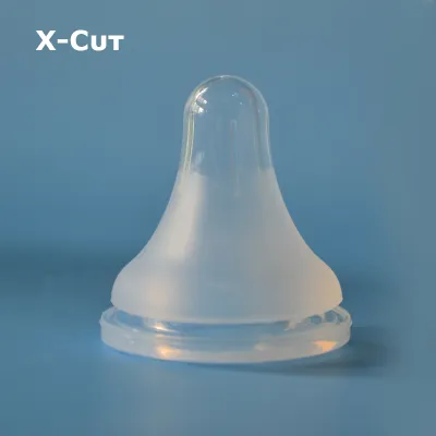 Silicone Teat for 0-12 Months - BPA Free Anti-Colic Standard Neck Bottle Nipples