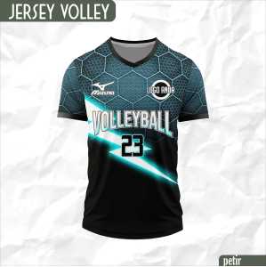 KAOS JERSEY VOLI FREE COSTUME GRATIS NAMA NO LOGO TEAM DAN NAMA TEAM (NEW-2)