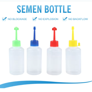 10 pcs Pig Semen Squeeze Bottle for Artificial Insemination semen bottle for pig 100 ml boar semen squeeze bottle