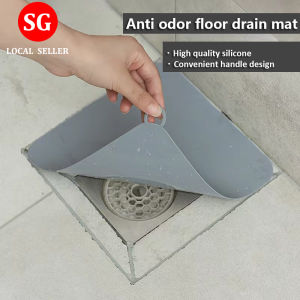 🇸🇬【SG stock】Floor Drain Cover Bathroom Toilet Anti-Reverse Odor Deodorant Insect-Proof Drain Pad Kitchen Seal Silicone Sewer Deodorant Cover Sewer Smell Removal Sealing Silicone Floor Drain Cover Anti-smell Drain Sealing Cover Floor Drain Covers