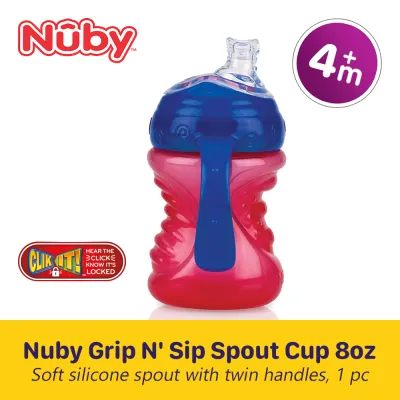 Nuby 4m+ Grip N Sip Toddler Spout Cup with Twin Handles