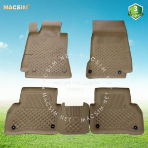 Thảm lót sàn ô tô Mercedes E 2016-2021 (W213-E180/E200/E300) Beige MACSIM TPE Chuẩn Phom – Sản Xuất Thổ Nhĩ Kỳ
