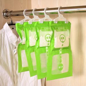 5Pcs Penghilang Lembab Lemari / Wardrobe Desiccant / Dehumidifier Bag / Kantong Penyerap Lembab Serap Air Anti Jamur