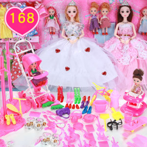 【Fast Delivery】 Doll Set For Girls Kids Princess House Big Size On Sale Dolls Gift Box