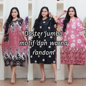 Daster Super Jumbo Ld 130 Prozen Fashion Wanita Muat bb90kg Lengan Pendek Busui Daster Murah