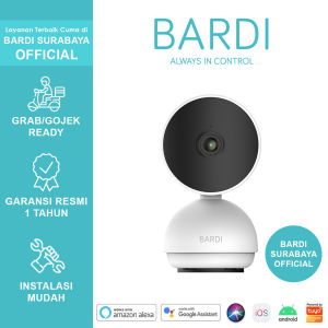 BARDI SURABAYA OFFICIAL Smart IP Camera Indoor PTZ (LITE Version) CCTV WIFI 2MP 1080p 360 Pan Tilt Zoom Kamera Dalam Ruangan Kamar Putar Suara Dua Arah Pantau Jarak Jauh Gerakan Motion Pintar Promo Murah Terlaris IoT Home Automation Garansi Resmi Original