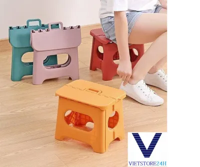 GHẾ ĐẨU NHỰA XẾP GỌN TIỆN LỢI ( MÀU NGẪU NHIÊN )