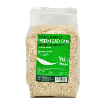 Dr Gram Organic Instant Baby Oats