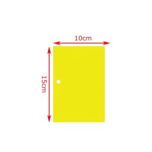 🔥20 cái Bẫy ruồi vàng hai mặt Miếng Dán Bẫy Côn Trùngkích cỡ15x10cm 20x15cm20x25cm,25x30cm Siêu dính Hiệu quả-ESTLA