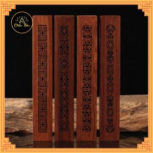 Hộp đốt nhang không tăm hộp xông trầm hương gỗ hương đồ thờ cúng