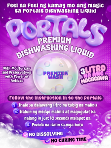 MAGIC PORTALS DISHWASHING LIQUID KIT - PREMIER WASH