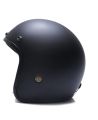 MŨ BẢO HIỂM BULLDOG 3/4 BRAVO - MÀU ĐEN MỜ. 