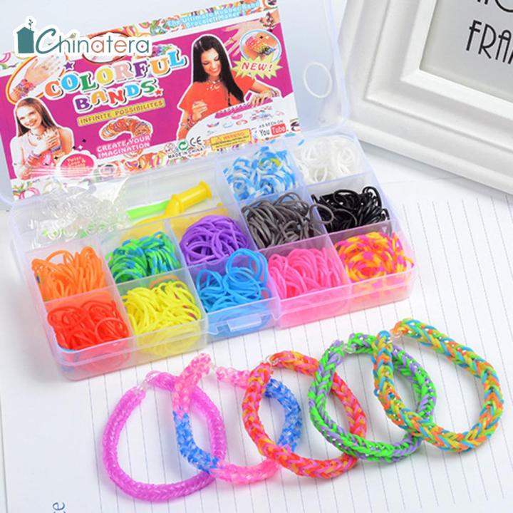 [Chinatera] 600pcs/box DIY Hair Elastic Rope Rubber Band for