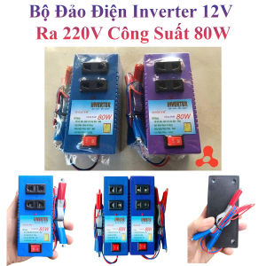 Bộ Đảo Điện Inverter 12V Ra 220V Công Suất 80W