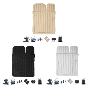 2 In 1 Waterproof SUV Ready Travel Air Bed Mattress Shockproof Base 30x20cm Compact Storage High Density PVC For Campers