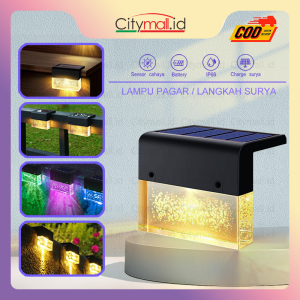 lampu pagar surya lampu solar dinding lampu langkah lampu taman Lampu hias lampu malam lampu darurat Lampu sensor lampu surya lampu RGB
