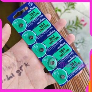 (1 Lembar isi 5 Biji) Baterai jam tangan Murata 364 SR621SW Silver Oxide 1.55V