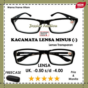 Kacamata Minus Rabun Jauh -0.50  SAMPAI -4.00 - UNTUK PRIA DAN WANITA Model Unik Kekinian - LENSA MINUS MURAH TERKINI TERBARU