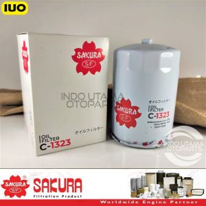Filter Oli Hino Dutro Dyna 130HT 140HT Saringan Oli SAKURA C-1323